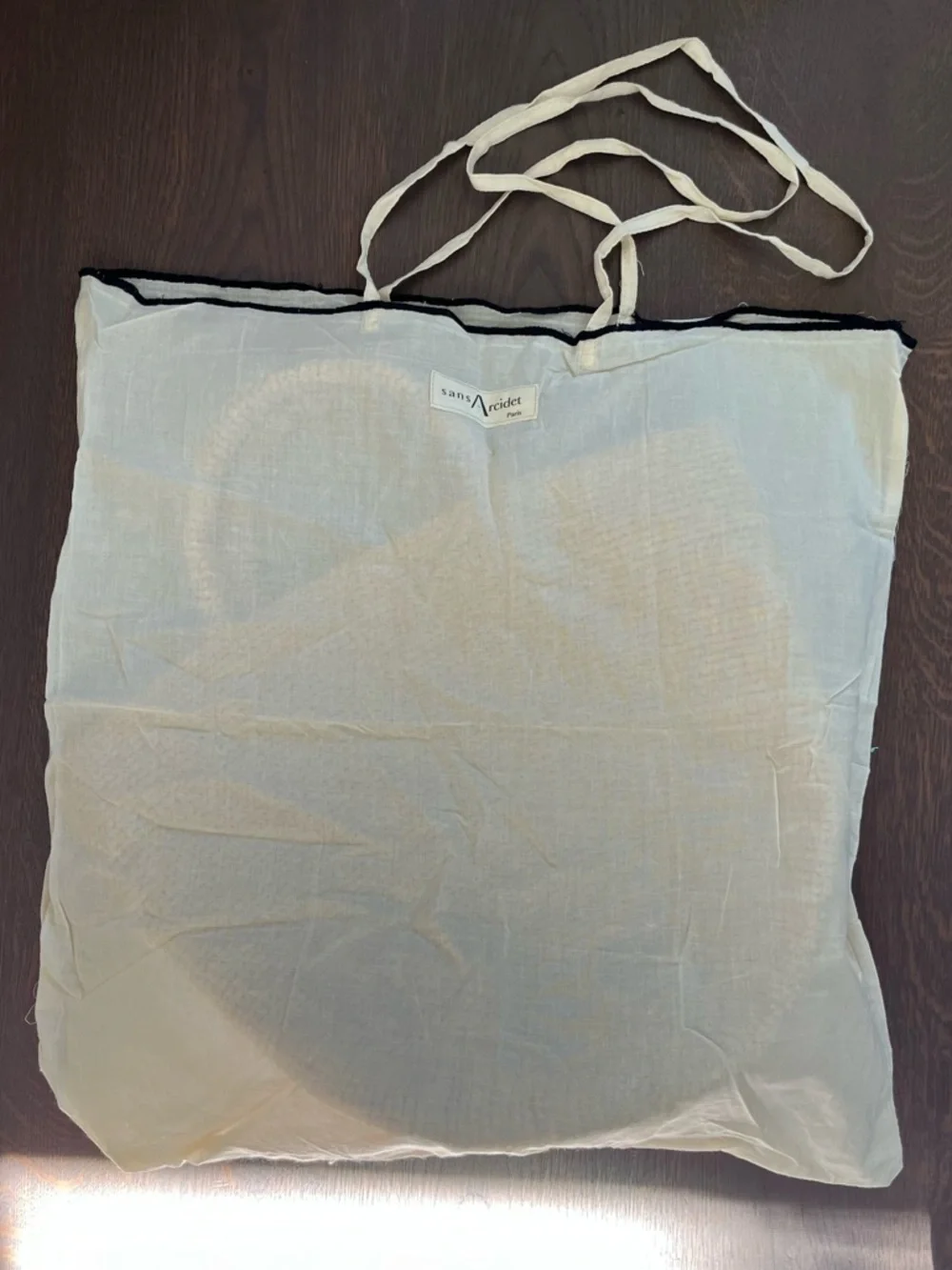 Sans Acridet Kapity Tote Bag in Natural Raffia - Picture 5 of 8